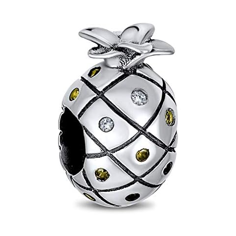 Tropical Pineapple Charm Bead for Bracelets Cover