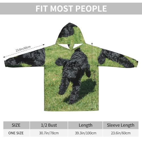 Pull plaid caniche noir sweat oversize couverture flanelle - 3