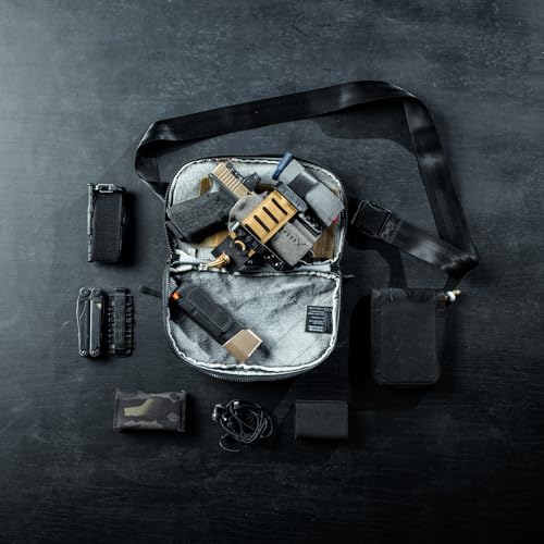 Eberlestock Fade Flex - Concealed Carry Waist Bag - Tactical Men's Fanny Pack with Adjustable Waist Belt - 10” W x 6”H x 3” D - Black by Eberlestock - Image 5