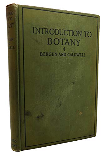 Introduction to botany, B00085P9JE Book Cover
