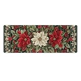 Tapis de bureau antidérapant : la base en caoutchouc antidérapant adhère fermement au bureau et offre un fonctionnement stable pour votre ordinateur et clavier. Il empêche le clavier de glisser et de bouger. La base caoutchoutée empêche le tissu de rouler sur toute la surface, gardant ainsi la souris en mouvement fluide sur l'ensemble du bureau.