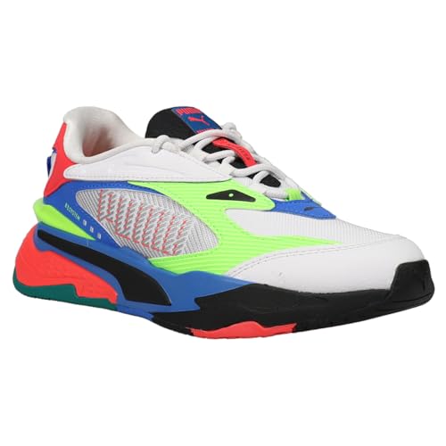 PUMA Kids Boys Rs-Fast Dazed Lace Up Sneakers Shoes Casual - White2