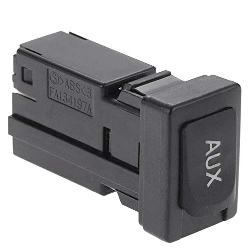 RLP Aux Port Input Jack Auxiliary Stereo Adapter for Toyota Camry Highlander Matrix Venza 2008-2013 Replaces 86190-02020