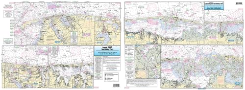 Inshore North Coast of New Jersey - Laminated Nautical Navigation & Fishing Chart by Captain Segull's Nautical Sportfishing Charts | Chart # NNJ109