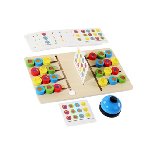MagiDeal Rompecabezas de Color, Juguete de Aprendizaje Preescolar, Actividad de Viaje por Carretera, Juego de Rompecabezas de Color tobogres de Color