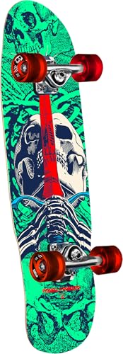 Powell Peralta Mini Ray Rodriguez Skull & Sword Skateboard Cruiser Complete,...