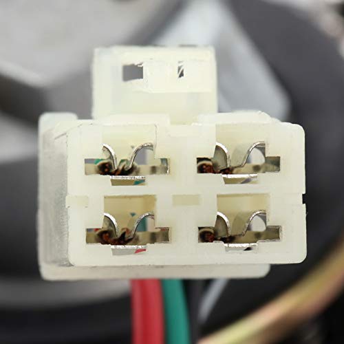 Artudatech Conjunto de tampas de gás de combustível com trava de ignição para Suzu-ki GSXR400 GK76A