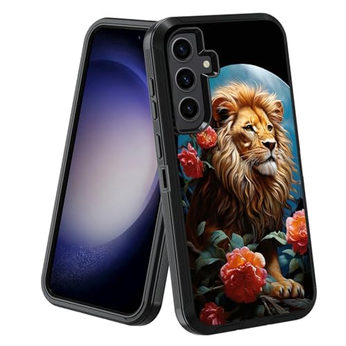 stmedazm for Samsung Galaxy S26 FE 5G Case - Lion Under The Moon