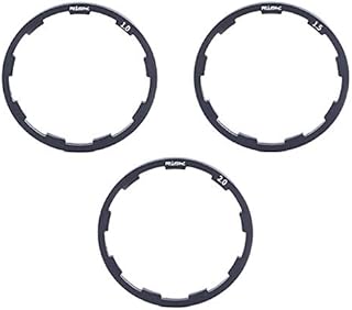 NA 3 Pcs Bicycle Freewheel Washer Cassette Lightweight Aluminium Alloy Bracket Axle Hub Spacer for Bicycle Road Bike Mountain Bike