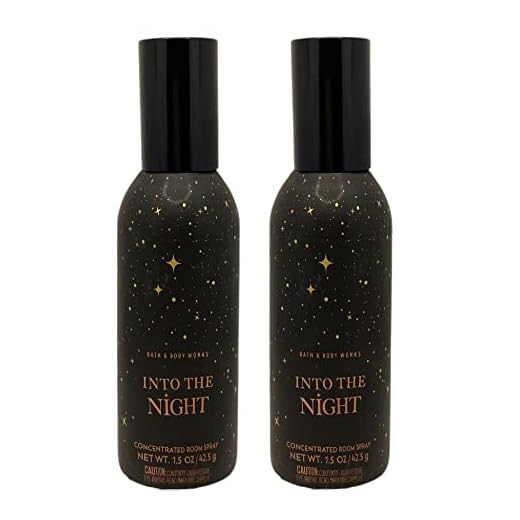 Bath & Body Works Into The Night 2 Pack Concentrated Room Spray - 1.5 oz / 42.4 g each