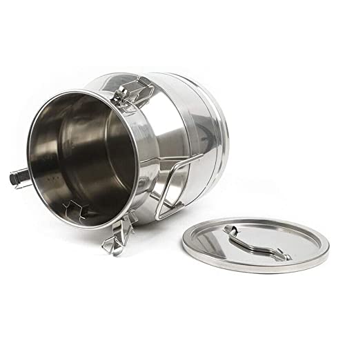 Adima 304 Edelstahl-Milchkanne Mit Starkem Versiegeltem Deckel, Schwerlast Silber Milchkanister Milchtopf Milcheimer Weinkübel Flasche Ölfass Tragekrug Flüssig Fest Lagertank,68L 8 Adima 304 Edelstahl-Milchkanne Mit Starkem Versiegeltem Deckel, Schwerlast Silber Milchkanister Milchtopf Milcheimer Weinkübel Flasche Ölfass Tragekrug Flüssig Fest Lagertank,68L