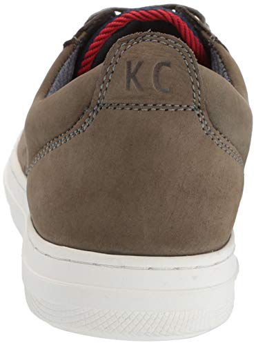 Kenneth Cole Reaction Men's Optimist B Sneaker Made Using Repurposed Leather Shoe, Grey, 13 M Us #TOP2
