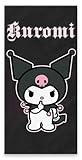 Hello Kitty Friends Kuromi Telo Mare Bambina Ufficiale Sanrio 70x140 cm in Cotone – Morbid...