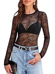Lace Floral Black