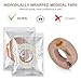 6 Rolls Nose Tape for Rhinoplasty Shaping, Micropore Tape, Paper Tape Medical Sensitive Skin, Flexible Surgical Bandages, First Aid Bandages for Wound Injuries Swelling (0.5 in x 10 yds)