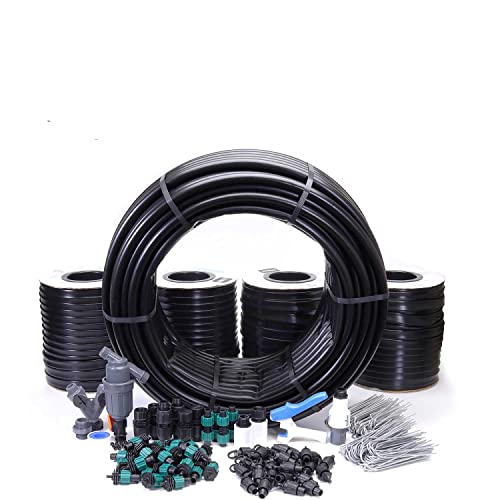 Dripworks Drip Tape Irrigation Kit for Watering Row Crops in Farms - Waters Upto 40 100' Rows  | Agricultural Grade Components | Trusted Brand Since 1991 - Best Drip Systems