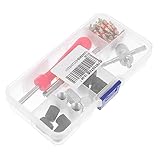 HORIALENCE 1 juego Herramientas para Instalación y Extracción de Válvulas de Neumáticos para Bicicletas y Vehículos Kit de Reparación...