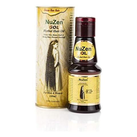 Nuzen Herbal Gold Hair Oil, 100ml Cover