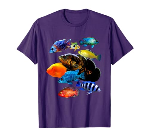 Cichlid Aquarium Fish T-Shirt