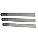 3Pcs Stainless Steel Long Handle Guitar File Tool Luthier Repairing Tool Kit Accessory