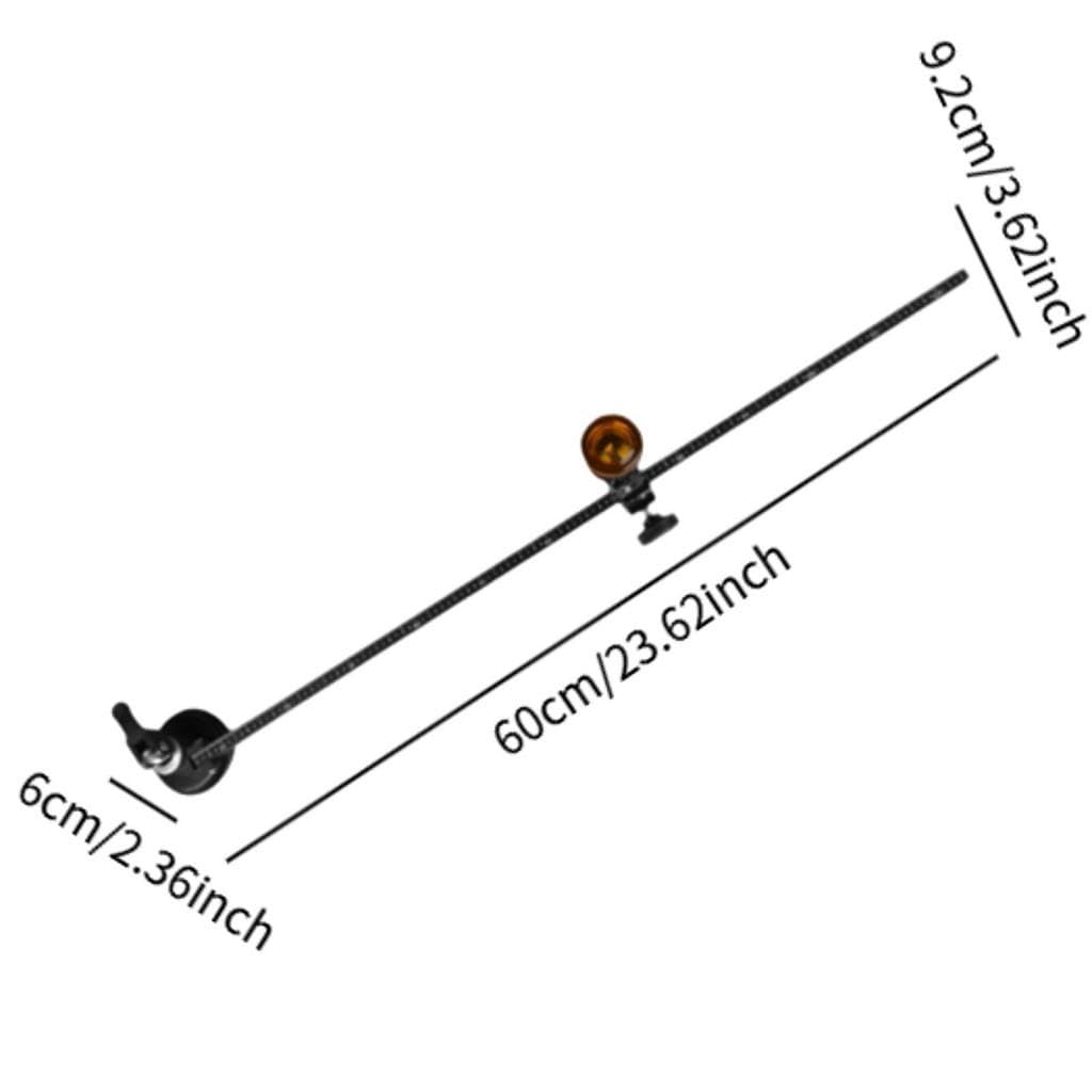 Outil de Coupe-verre Rond avec Ventouse pour Verre et Carrelage, 1200 Mm