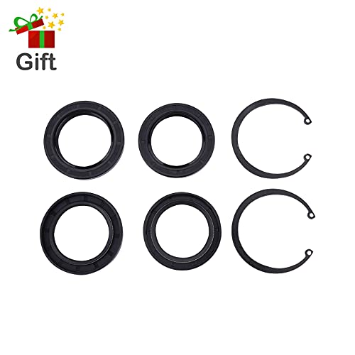 Wheel Bearing Fits For Honda Trx400 1995-2003 / Trx450 1998-2004 / Trx500 2001-2009 2011-2004 / Trx680 2006-2021 Replaces # 91051-Ha7-651 2Pcs,Dust Seal (40X58X7+38X55X6) 4Pcs,Circlip (55Mm) 2Pcs. #TOP5
