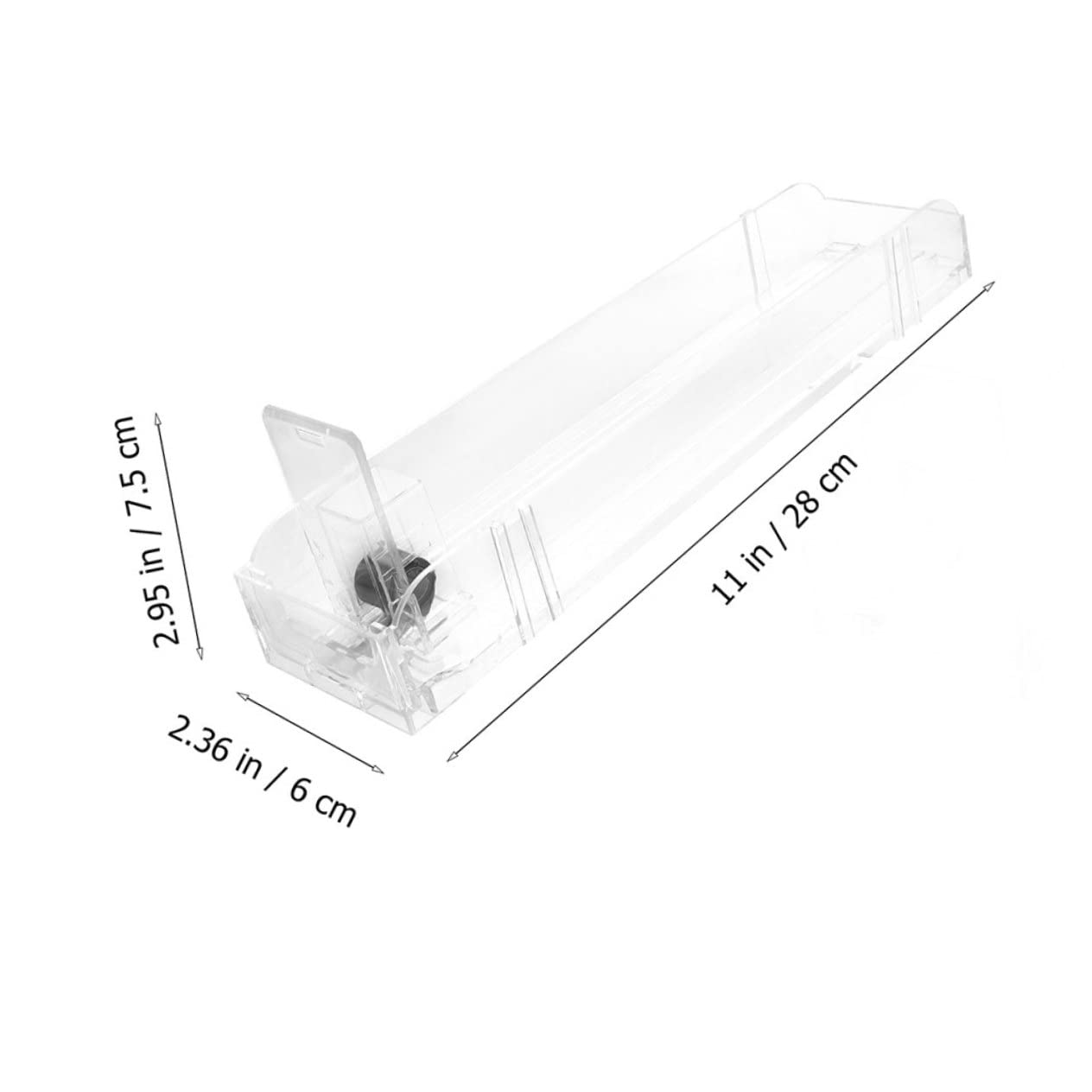 4pcs Cigarette Dispenser Rack Retail Display Stand Automatic Pusher Store Counter Display Case for Cigarettes