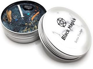 Black Magick Hoodoo Ritual Candle