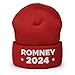 Hogue WS LLC Mitt Romney Hat (Embroidered Cuffed Beanie) 2024 Presidential Election Candidate