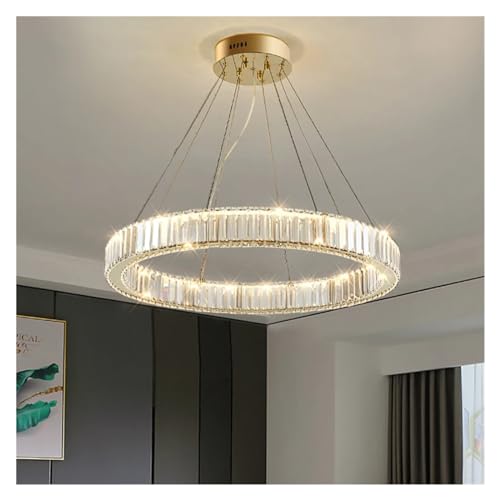 Lustre en cristal de luxe moderne pour illuminer votre salon