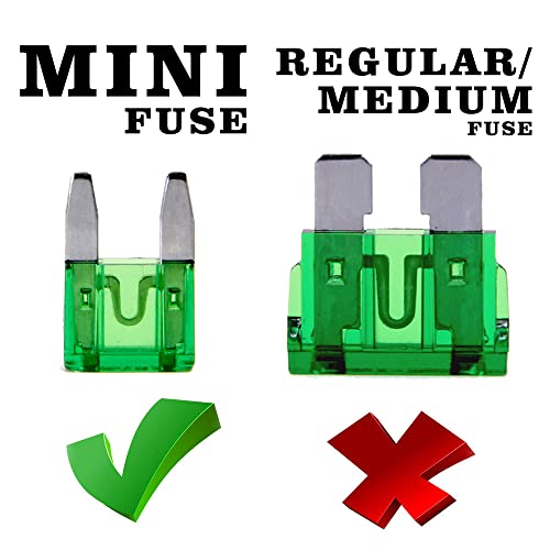Fymusing 20 Pcs 30A Mini Blade Fuse, Automotive Fuse For Car Truck #TOP2