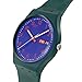 Swatch Unisex Casual Watch Green Bio-sourced Quartz Pattern Formation