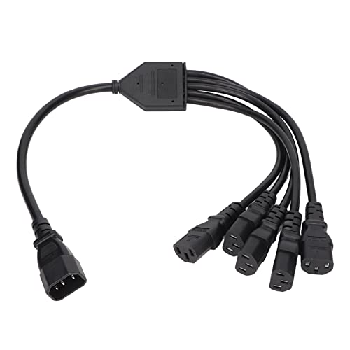 Câble IEC Y splitter C14 vers 5 C13 pour résoudre le manque de prises de votre ordinateur et TV