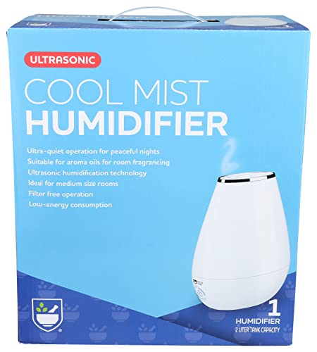 For Bedroom, Nursery, Office, & Indoor Plants, Filter Free, 2 Liter Capacity For Less Refills