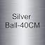 Silver Tone|Ball|40CM