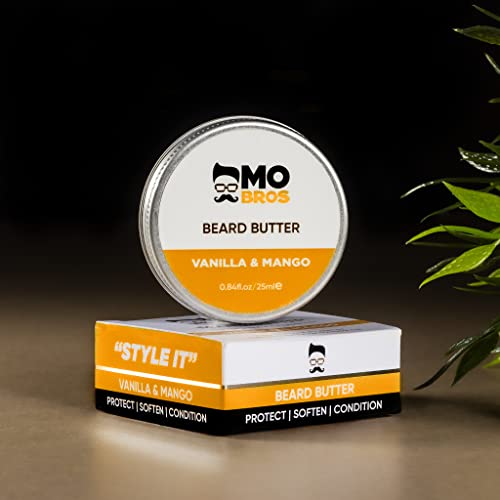 Beard Butter | Protect, Soften & Condition Your Facial Hair | Vanilla & Mango | 25ml - Image 4