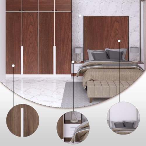 Image of GSCIT Club Cherry Wallpaper, 15.7 inch X 15ft Self Adhesive Wood Grain Repair Tape Patch for Tables, Chairs, Baseboards, Doors, Windows, Floors, Handicraft DIY.