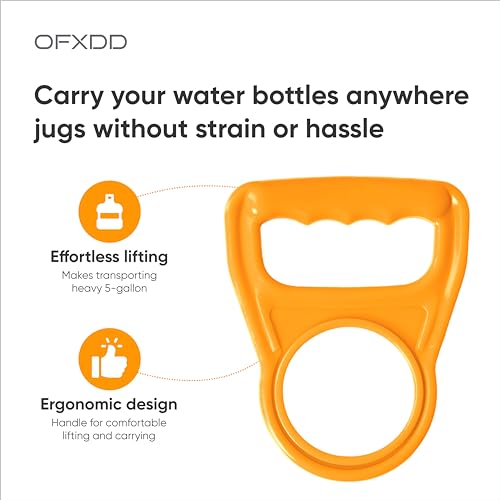 Poignée de carafe à eau lot de 2 supports 15-18L antidérapants