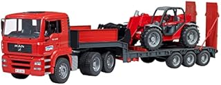 Bruder MAN TGA Oplegger met Manitou Telescooplader MLT 633