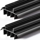 Pushglossy Replacement Door Bottom with Vinyl Fins 36