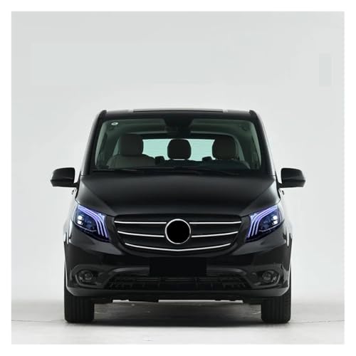 Faros LED Benz Clase V Vito 2016-2023 luces antiniebla traseras freno coche LHD 6