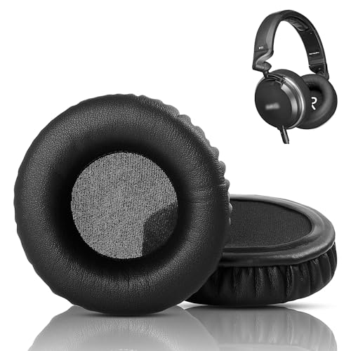 1 par de Almohadillas para Auriculares para K182 Auriculares Compatible con AKG K182 K 182 K-182 Auriculares Auricular(Cuero proteico Almohadillas de Repuesto para Auriculares)