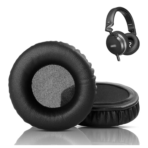 1 par de Almohadillas para Auriculares para K182 Auriculares Compatible con AKG K182 K 182 K-182 Auriculares Auricular(Cuero proteico Almohadillas de Repuesto para Auriculares)