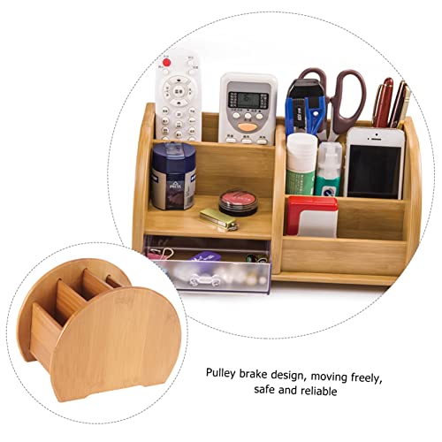 DOITOOL 1Pc Caixa De Armazenamento De Mesa Material De Escritório Para Recipientes De Maquiagem De M