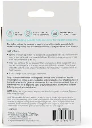 So Phresh Health Indicator Cat Litter Topper Pack of 5