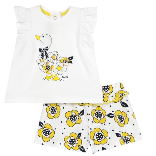 Pantalon décontracté Chicco pour bébé fille en coton doux