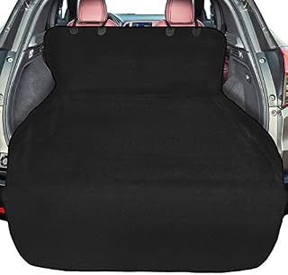 F-color SUV Cargo Liner for Dogs, Waterproof Pet Cargo Cover Dog Seat Cover