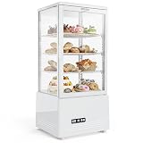 ROVSUN 3 Cu.Ft Commercial Display Refrigerator ETL NSF Certified, Refrigerated...