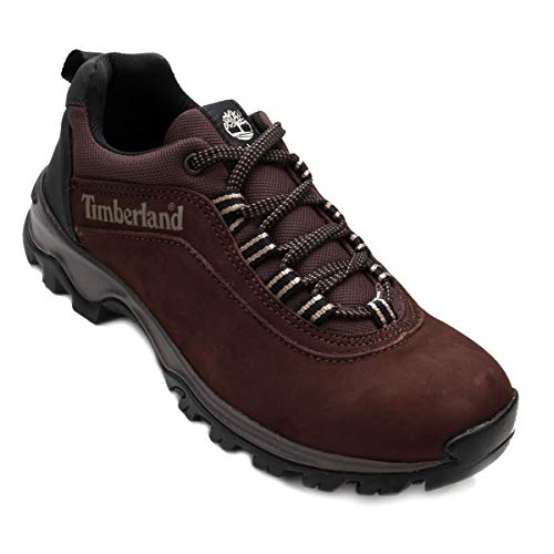 Tênis Couro Timberland Nabi 5 Masculino - Marrom Escuro - 41