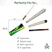 Silicone Cigarette Tips - Smoking Accessories - Holder for Rolling Papers and Raw Papers - Assorted Colors and Sizes - Set of 4